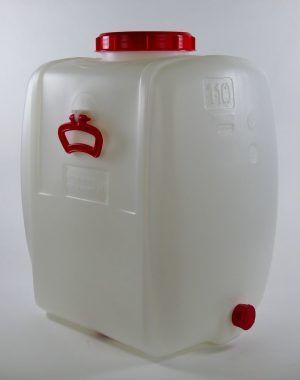 110 liter tank met kraan
